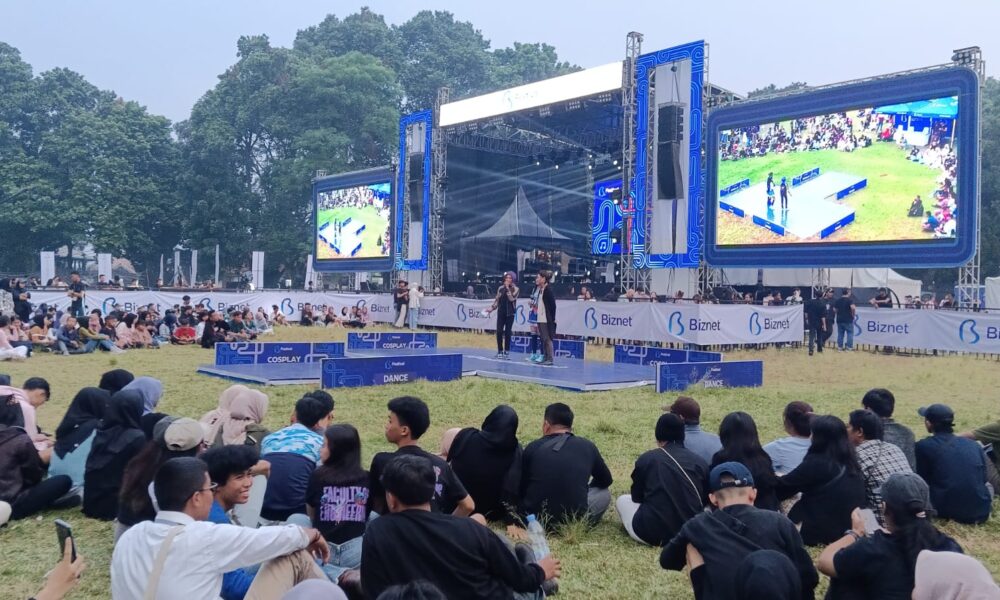 Changcuters hingga 2 Tim Esport Ramaikan Biznet Festival Bogor 