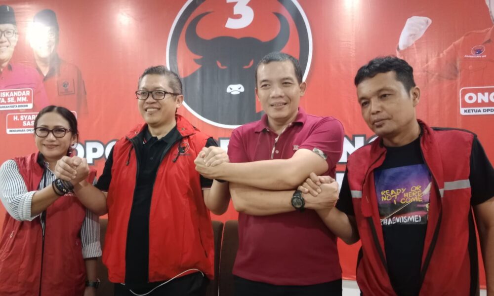 PDI Perjuangan Kota Bogor Usung Rena-Teddy Maju Pilkada 