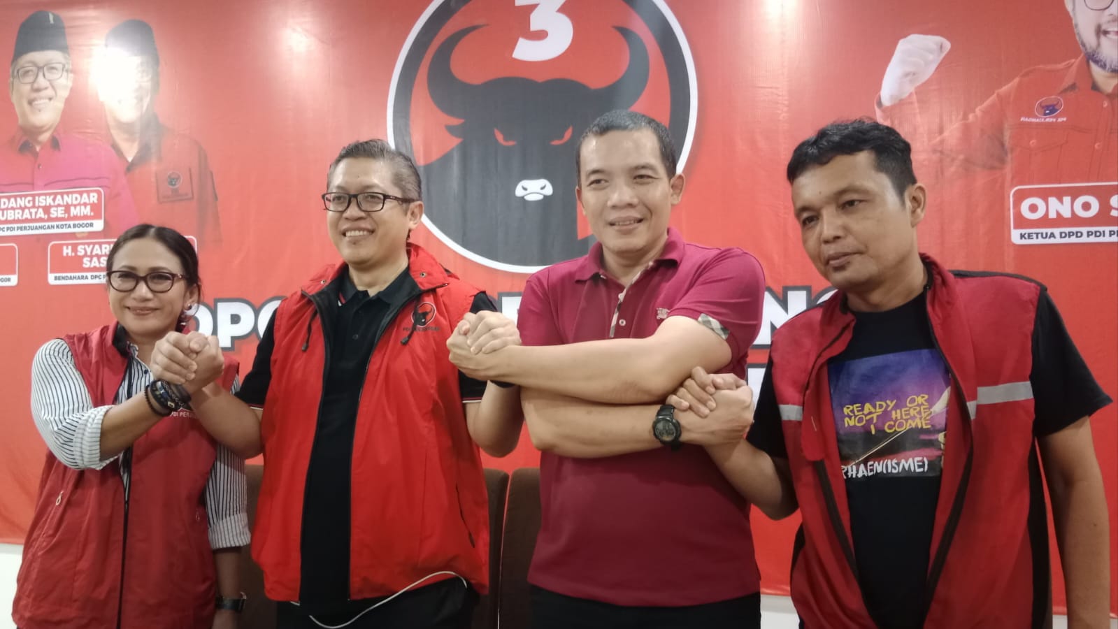 PDI Perjuangan Kota Bogor Usung Rena-Teddy Maju Pilkada 