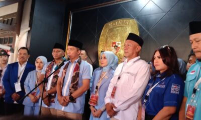 Dedie-Jenal Paslon Pertama Daftar ke KPU Kota Bogor 