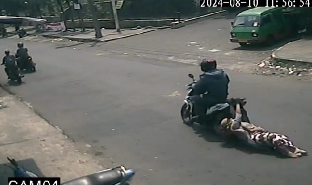Viral Wanita Korban Jambret Terseret Motor di Kota Bogor, Polisi Selidiki 