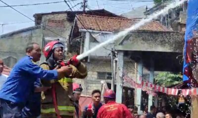 Anak Main Korek Api, Rumah di Kota Bogor Kebakaran