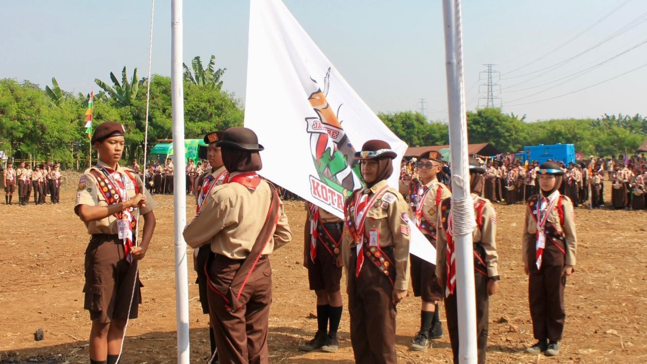Hari Pramuka ke-63, Kwarcab Kota Bogor Gelar Jambore Cabang