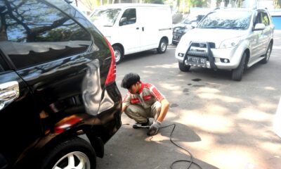 Ratusan Kendaraan Diuji Emisi di GOR Pajajaran, Lulus Masuk Si-UMI 