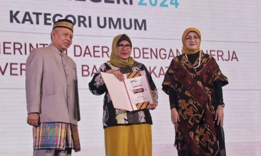 Kota Bogor Raih Penghargaan Anugerah Pandu Negeri 2024