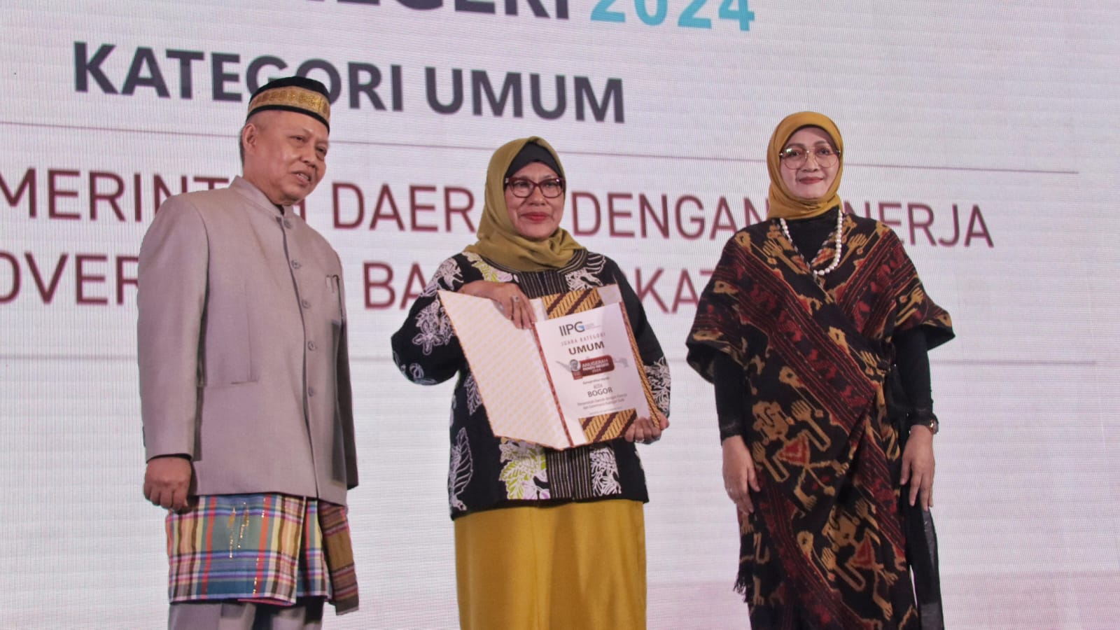 Kota Bogor Raih Penghargaan Anugerah Pandu Negeri 2024