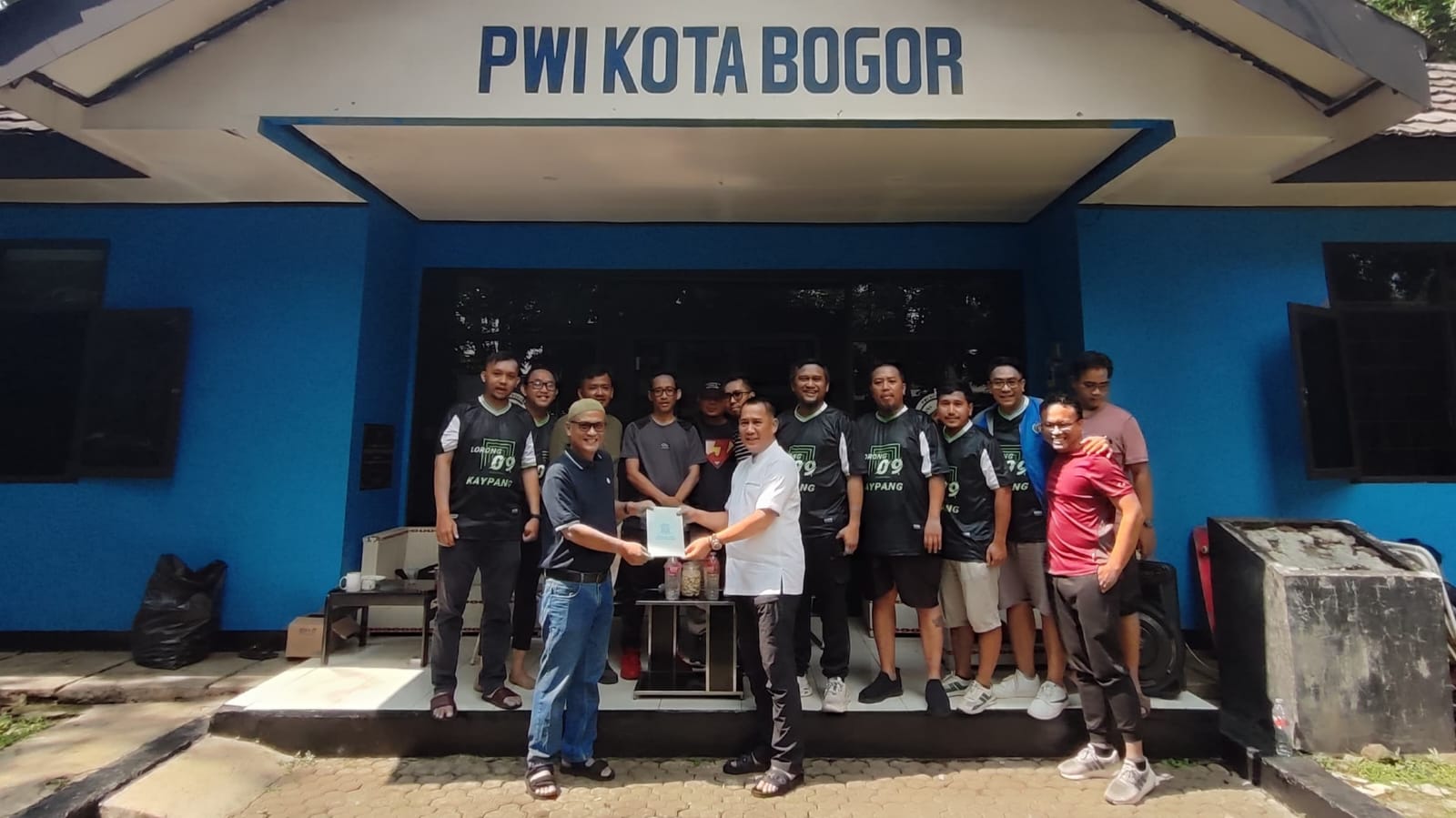 Satlantas Polresta Bogor Kota Bantu Renovasi Masjid An-Naba PWI Kota Bogor