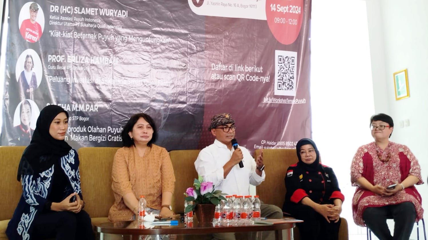 Mengulas Peluang dan Tantangan Beternak Puyuh di Sekolah Tinggi Pariwisata Bogor