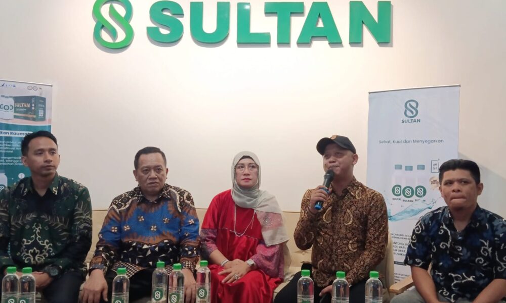 Sultan Raumah, Air Alkali untuk Kesehatan Hadir di Kota Bogor 