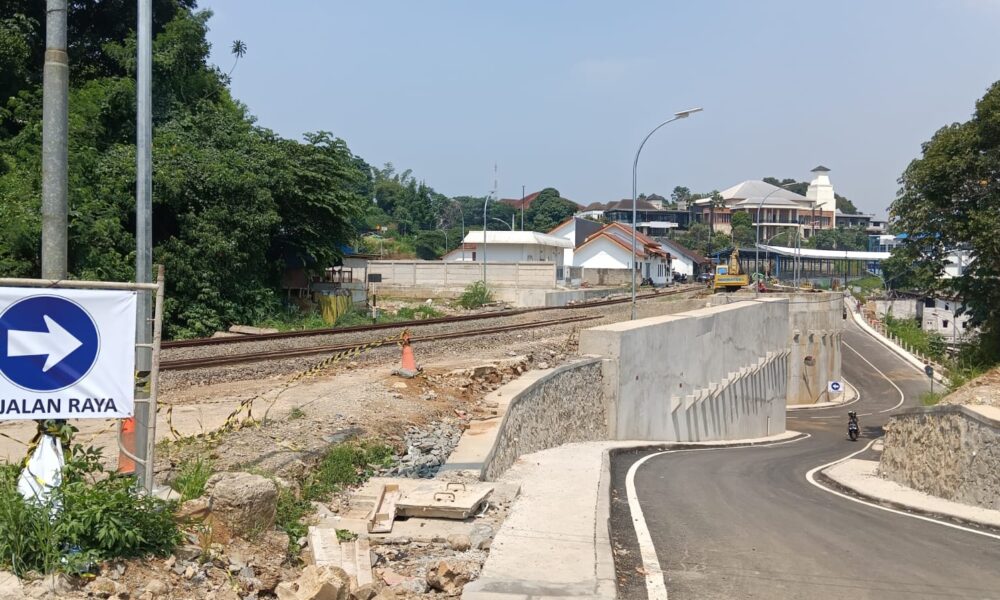 Underpass Batutulis Hampir Rampung, Begini Rute Kendaraan Nantinya