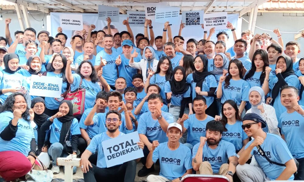 Bogor Berkumpul Deklarasi Dukung Dedie-Jenal di Pilkada