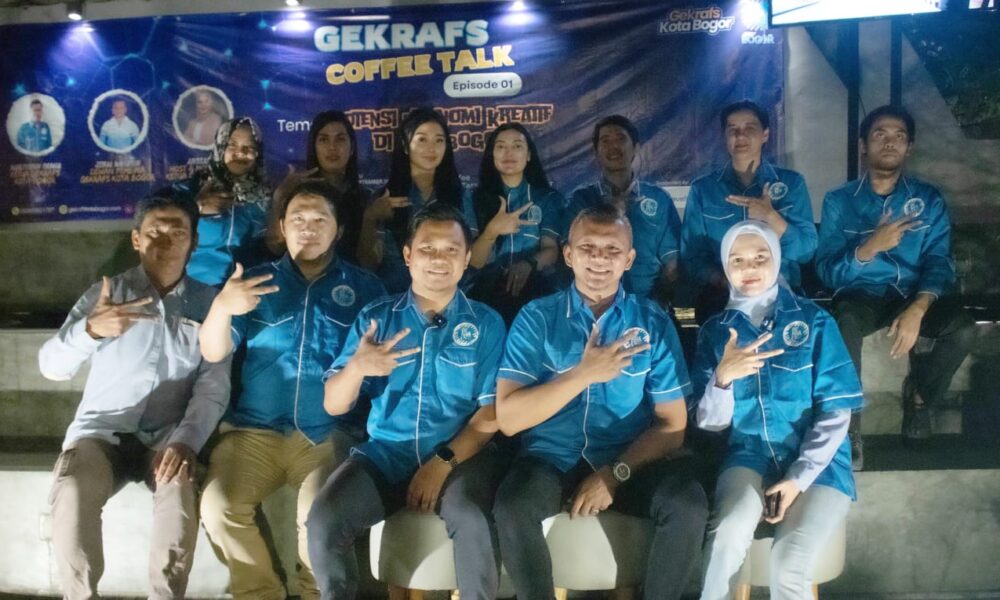 Menggali Potensi Ekonomi Kreatif di Kota Bogor, Ini Harapan Ketua dan Dewan Pembina Gekrafs