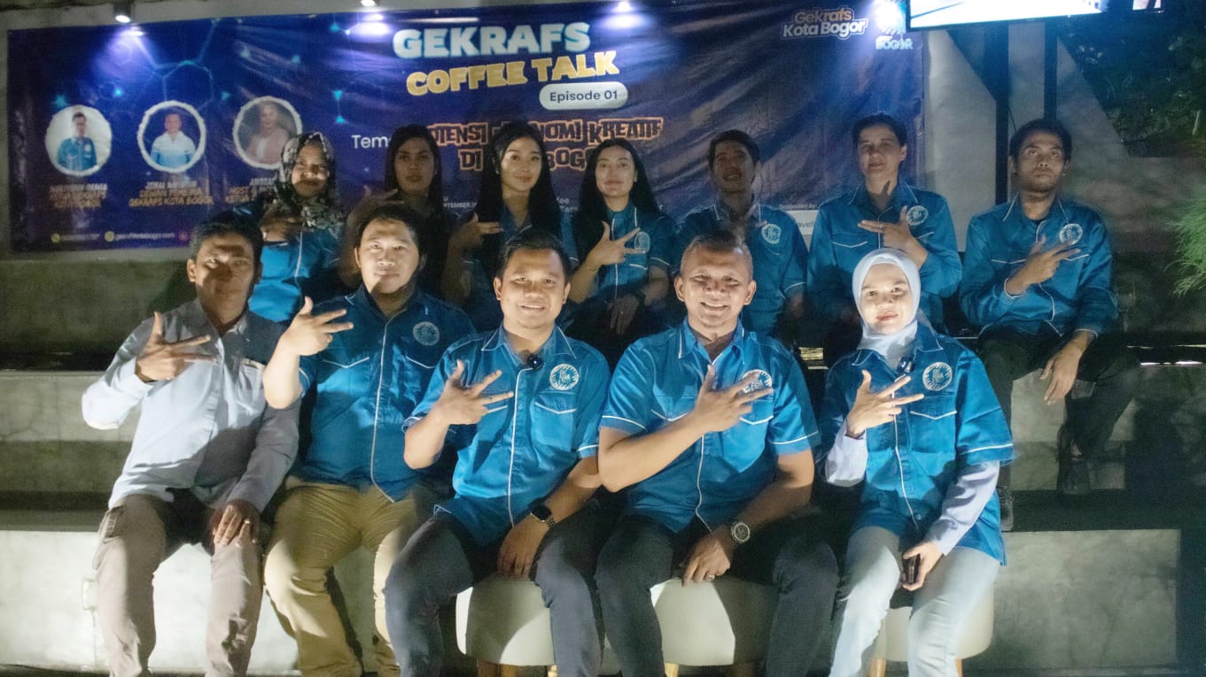 Menggali Potensi Ekonomi Kreatif di Kota Bogor, Ini Harapan Ketua dan Dewan Pembina Gekrafs