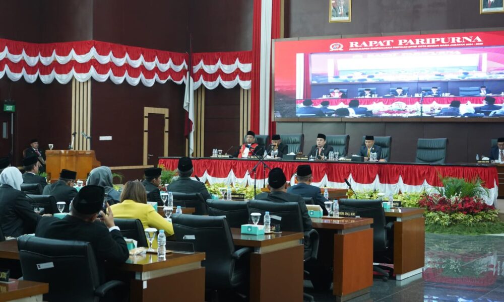 Dilantik, Pimpinan Definitif DPRD Kota Bogor Siap Kawal Aspirasi Warga