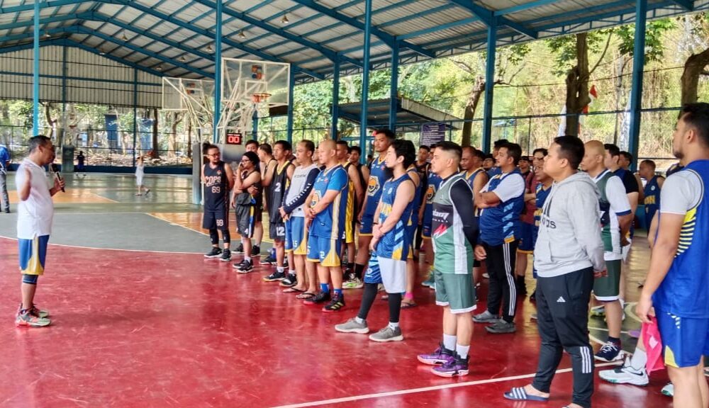 8 Tim Berlaga di Turnamen Bola Basket Harhubnas 