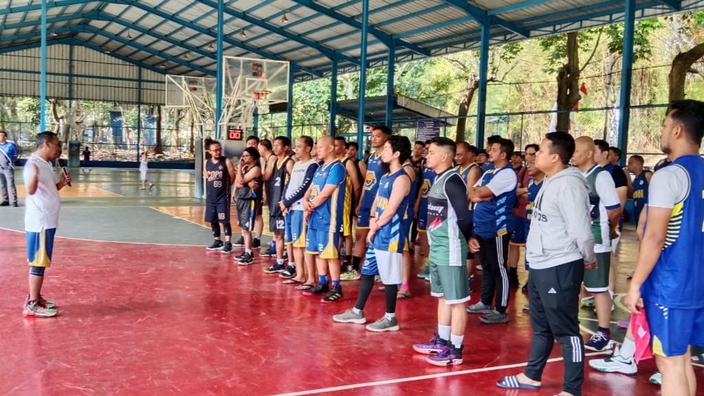8 Tim Berlaga di Turnamen Bola Basket Harhubnas 