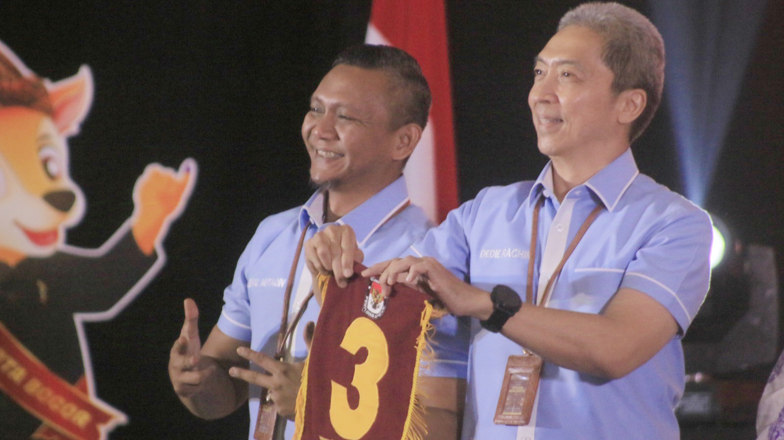 Rekapitulasi Suara Pilkada, Dedie-Jenal Unggul di 6 Kecamatan