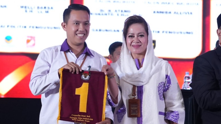 Dapat Nomor Urut 1, Sendi-Melli: Nomor Terbaik untuk Menangkan Pilkada 