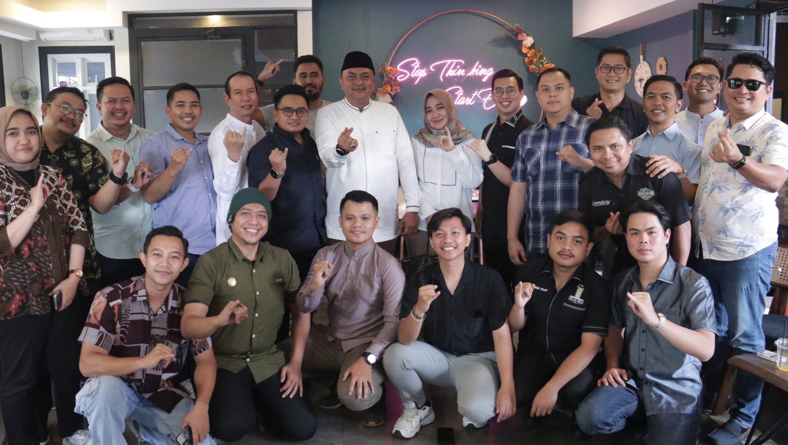 Silaturahmi HIPMI Kabupaten Bogor Bersama Rudy Susmanto: Saya Butuh Ide dan Gagasan Kalian