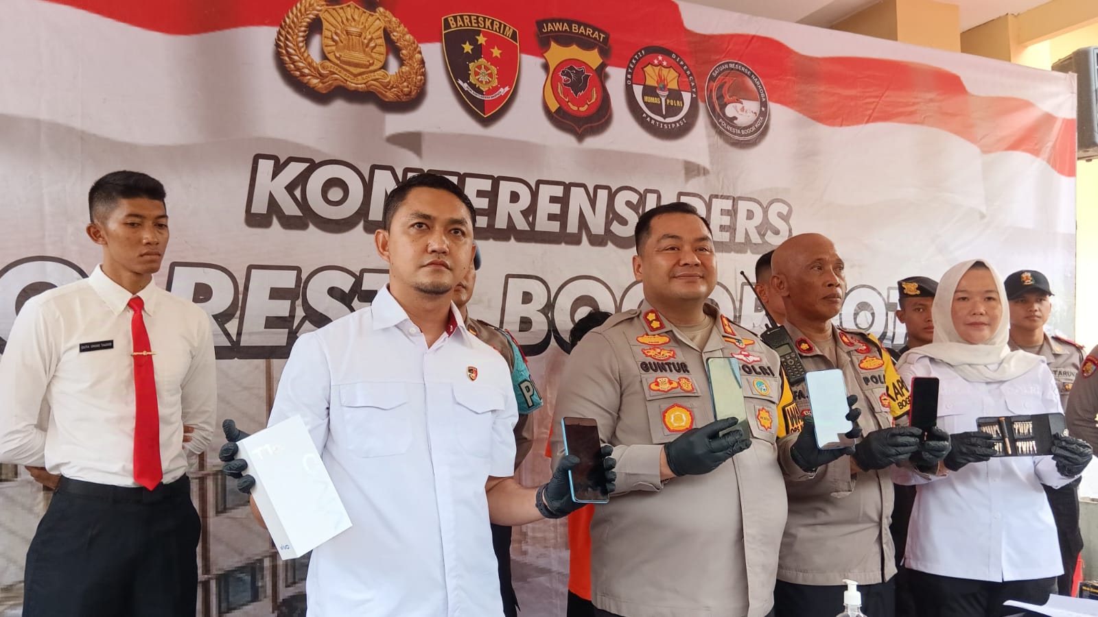 Penjambret Ponsel Ibu Gendong Bayi di Tajur Ditangkap Polisi
