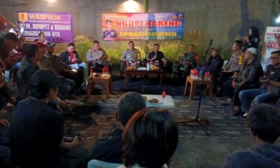 Ngopi Bareng Kapolresta Bogor Kota dengan Warga-Pedagang Pasar Tumpah Merdeka: Komitmen Berantas Premanisme