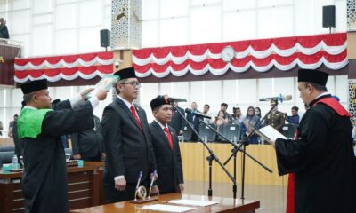 Zenal Abidin dan Dadang Danubrata Duduki Kursi Pimpinan DPRD Kota Bogor 