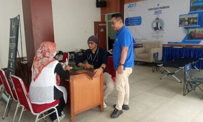Kontribusi JCI Bogor City, Periksa Kesehatan Gratis Warga Bogor Utara