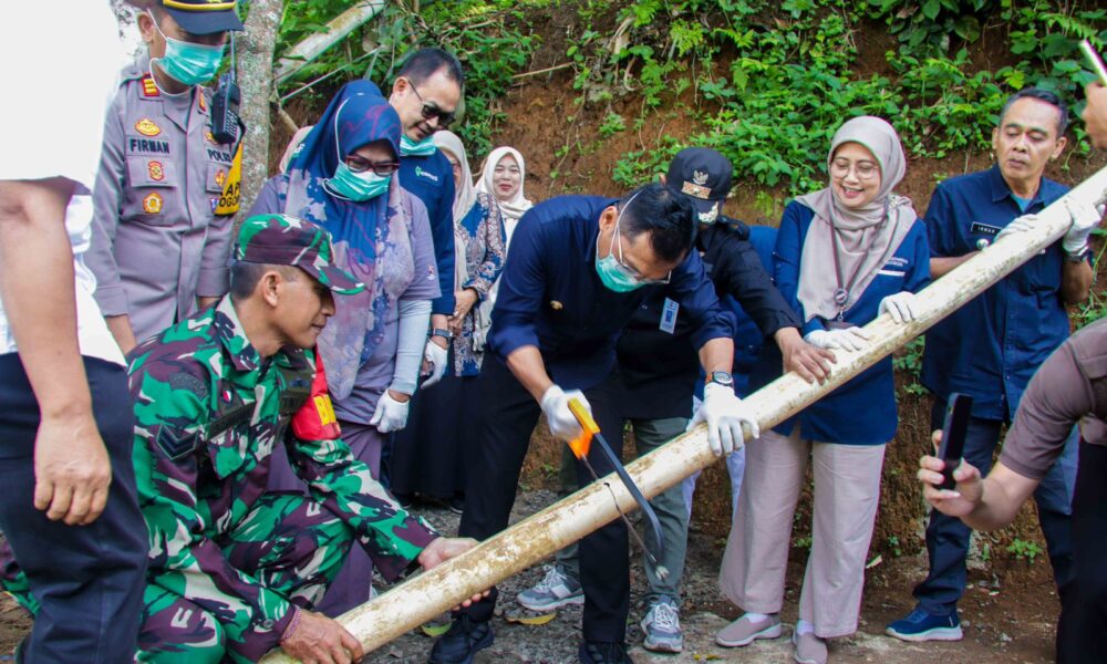 Entaskan ODF, Kota Bogor Canangkan Gerakan Pemotongan Paralon Bersama