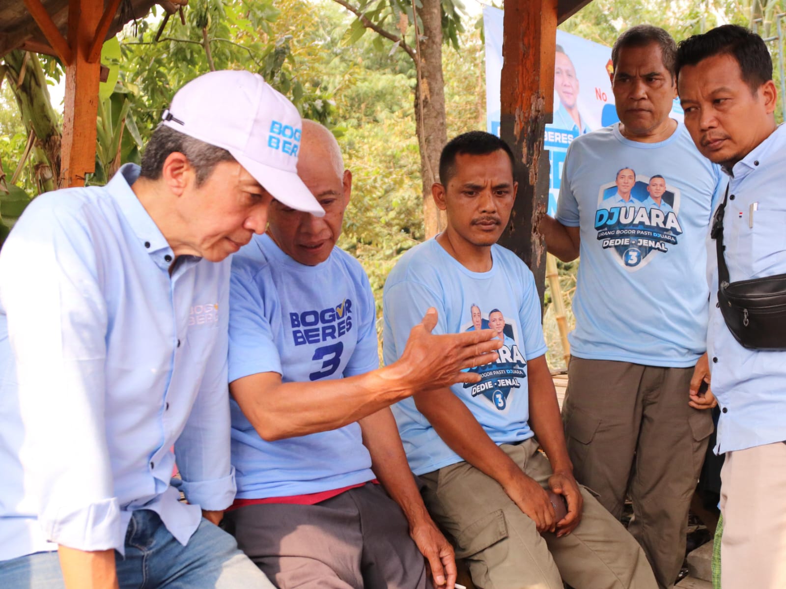 Dedie Rachim Janji Peningkatan Akses Jalan Rambay Tembus Asogiri 