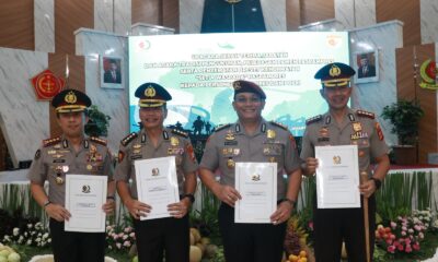 Kapolresta Bogor Kota Terima Brevet Kehormatan Setia Waspada dari Paspampres