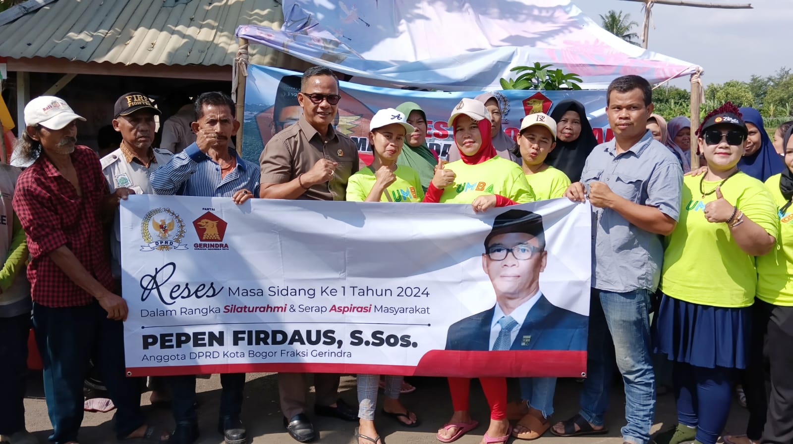 Pepen Firdaus Serap Aspirasi Warga Sindangsari dari Pembangunan hingga Pendidikan