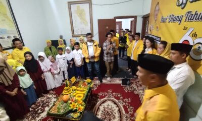 Peringati HUT ke-60, Golkar Kota Bogor Gelar Syukuran hingga Apel di TMP Dreded 