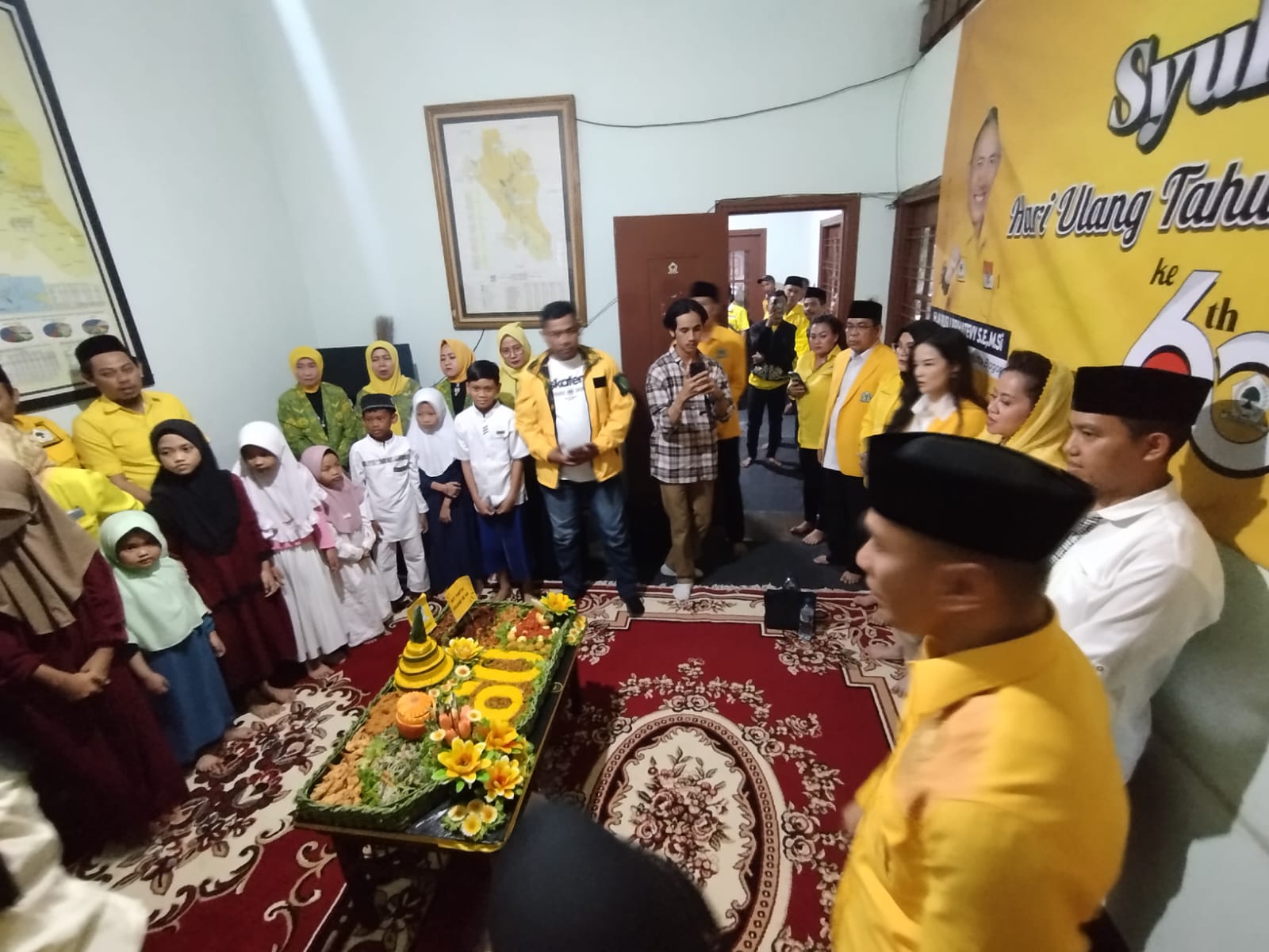 Peringati HUT ke-60, Golkar Kota Bogor Gelar Syukuran hingga Apel di TMP Dreded 