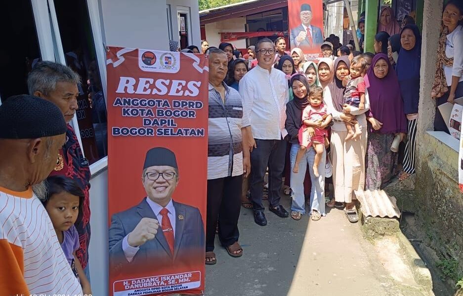 Dadang Danubrata Serap Aspirasi Warga Bogor Selatan dari TPT hingga Posyandu