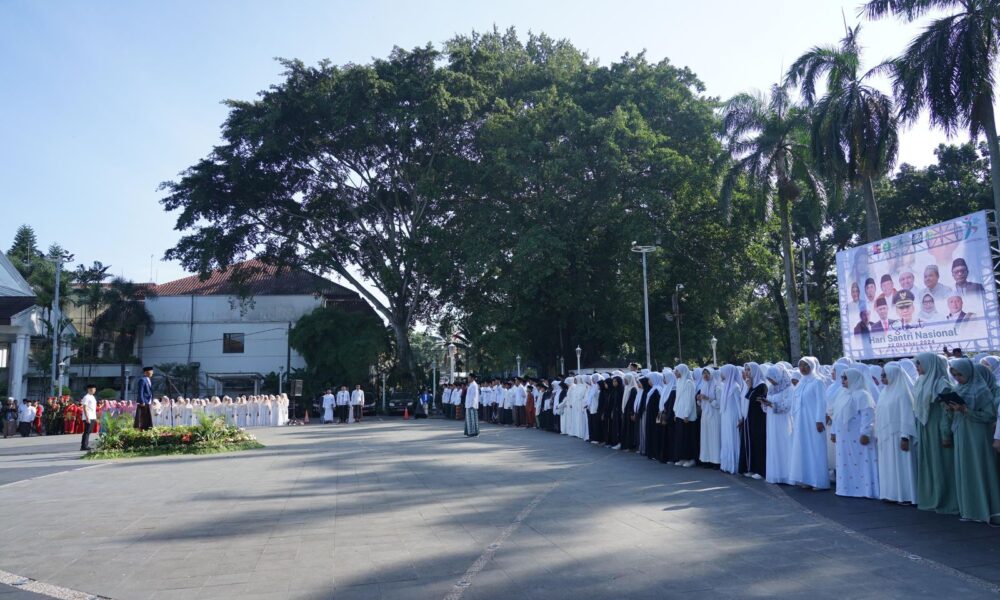 Hari Santri Nasional, Pemkot Bogor Gelar Apel Bersama Para Santri