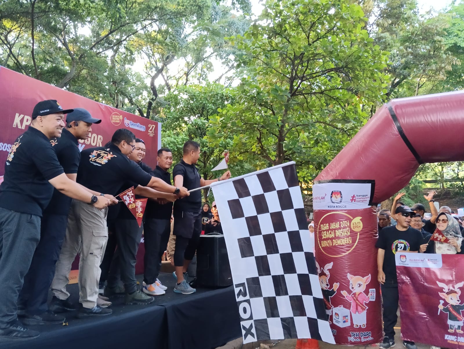 Kejar Target 85 Persen Partisipasi Pemilih, KPU Kota Bogor Gencarkan Sosialisasi Pilkada 