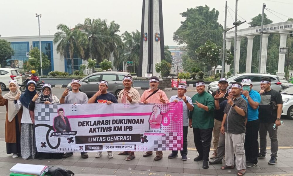 5 Alasan Forum Aktivis Lintas Generasi IPB Dukung Atang-Annida di Pilwalkot Bogor