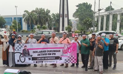 5 Alasan Forum Aktivis Lintas Generasi IPB Dukung Atang-Annida di Pilwalkot Bogor