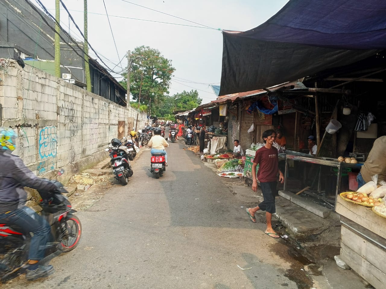 Pedagang Pasar Presiden Kota Bogor Tolak Pengosongan