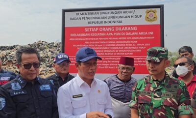 Tegas! Menteri LH Hanif Faisol Segel TPA Sampah Liar di Depok