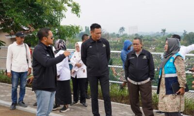 Sidak Proyek Taman Genteng, Komisi III Temukan Kejanggalan Standar K3 