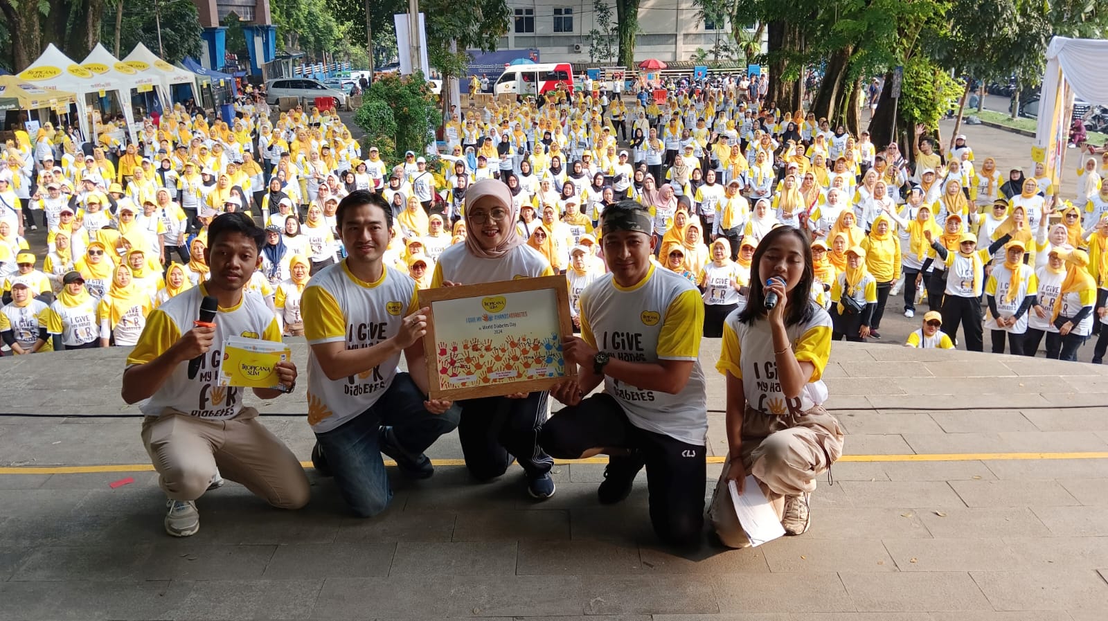Tropicana Slim Kampanye #Hands4Diabetes di 41 Kota untuk Cegah dan Lawan Diabetes