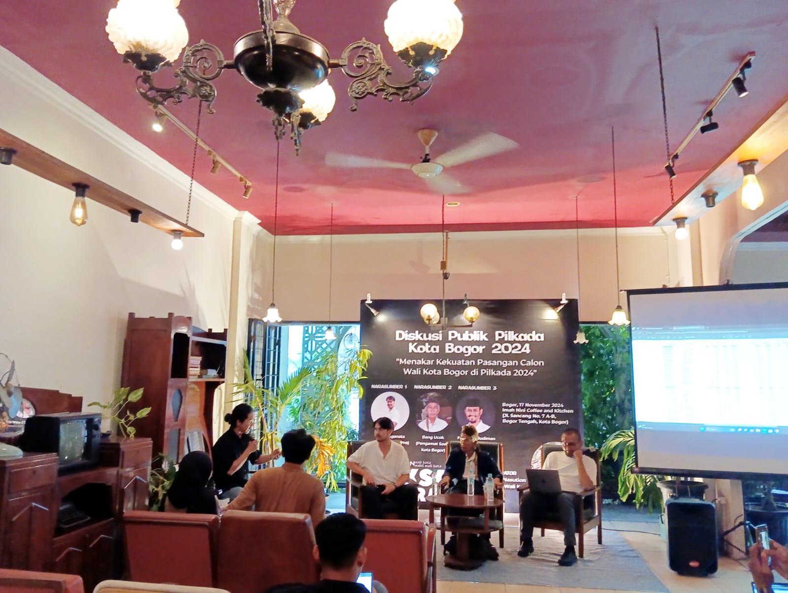Paksa Bicara Gelar Diskusi Publik Menakar Kekuatan Paslon Wali Kota Bogor