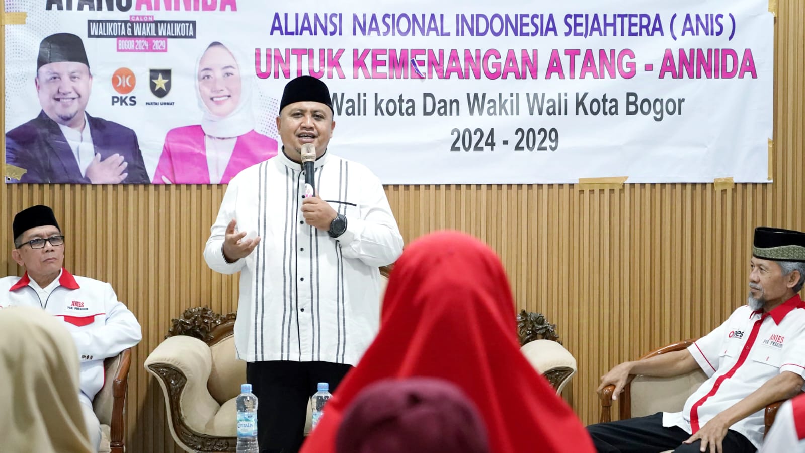 Jelang Pilkada, Atang-Annida Dapat Dukungan dari DPD Anies 