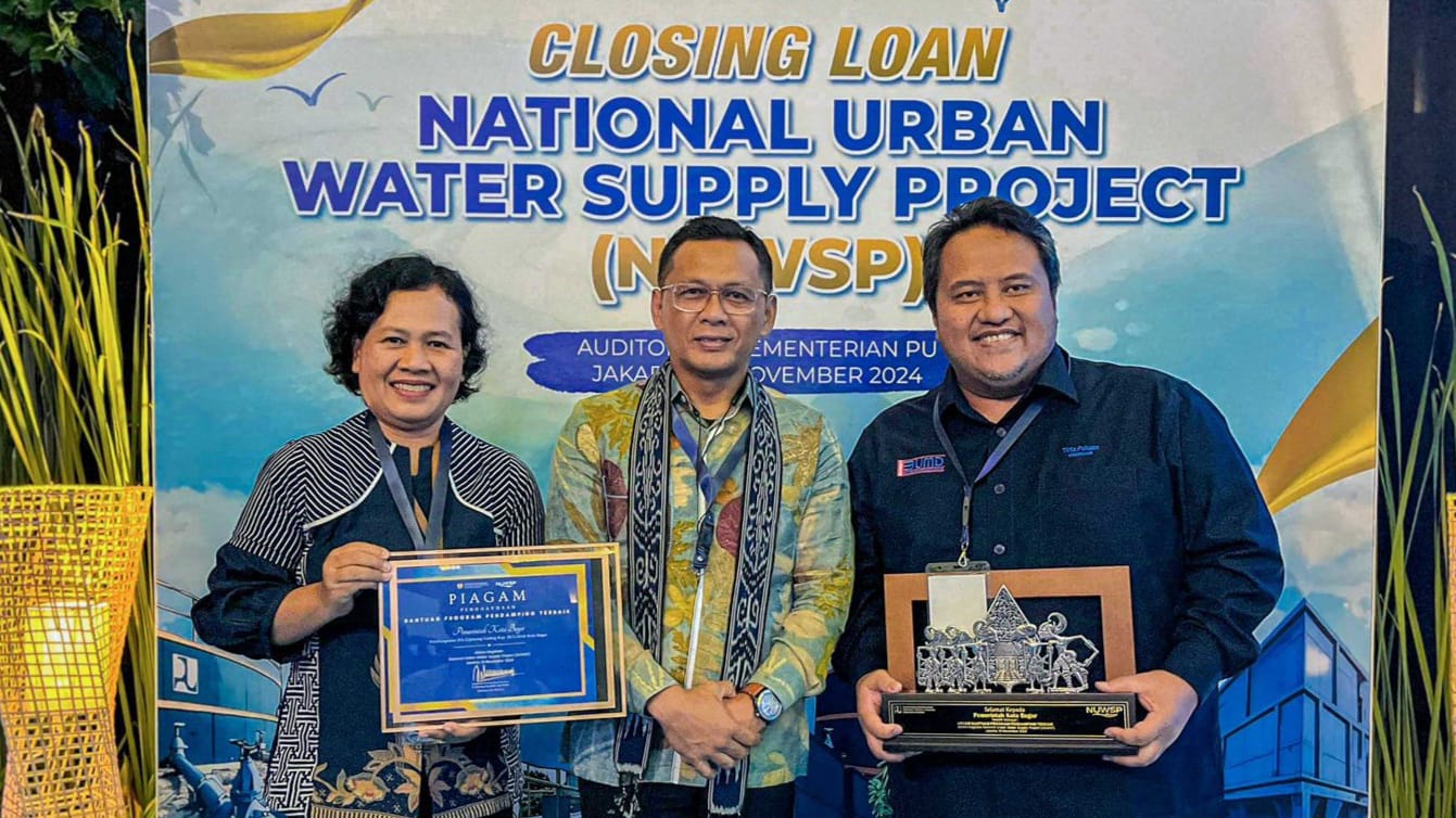 Kota Bogor Raih Penghargaan 'Pendamping Terbaik' dari Kementerian PU