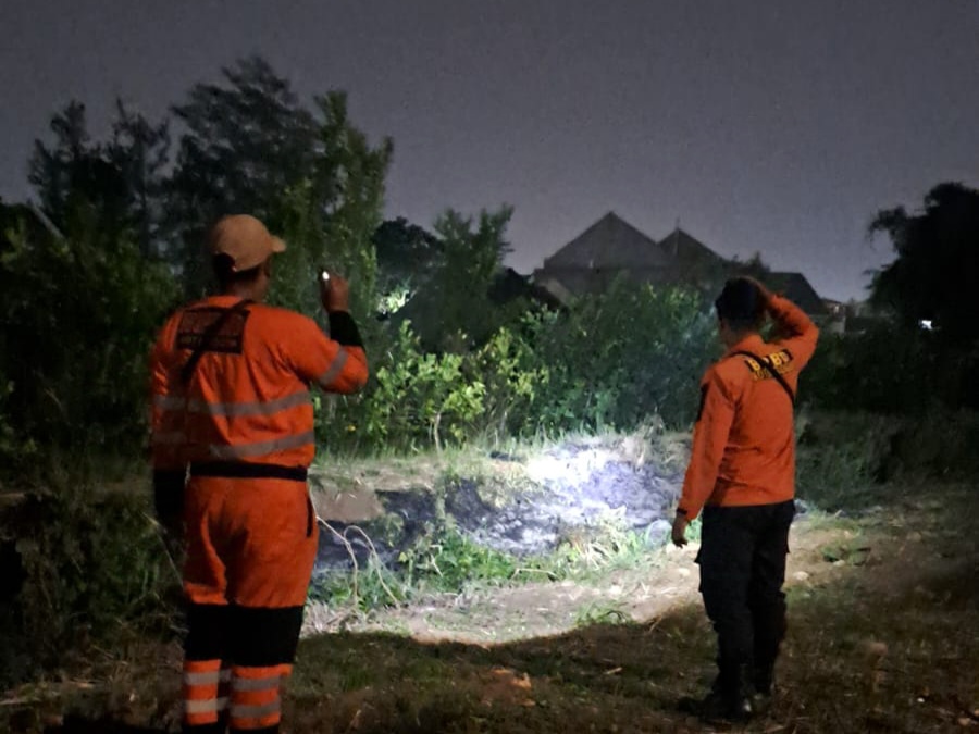 Kebakaran Lahan di Katulampa Diduga Akibat Bakar Sampah