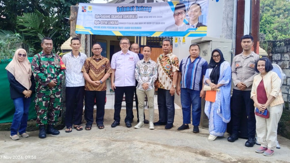 Dadang Danubrata Kawal Aspirasi Warga hingga Terealisasi Trafo PLN