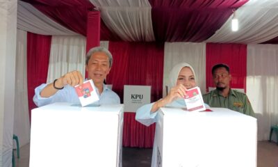 Nyoblos di TPS 37 Katulampa, Dedie Rachim Yakin Warga Memilih Pemimpin Sesuai Hati Nurani