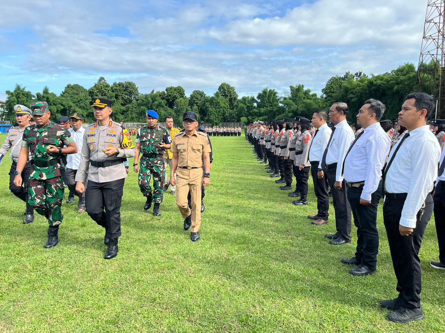 Operasi Lilin Lodaya di Kota Bogor, 1.305 Personel Gabungan Amankan Nataru