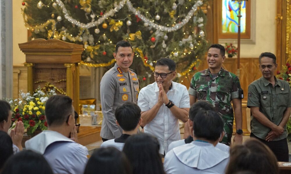 Forkopimda Kota Bogor Monitoring Malam Misa Natal 